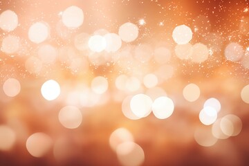 Poster - beautiful bokeh background with soft lights and blur effect creating a dreamy atmosphere for various