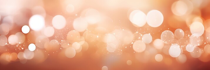 Poster - Beautiful Bokeh Lights Creating a Soft, Blurred Background for Use in Various Creative Projects and Designs