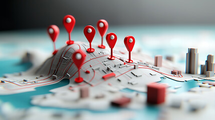 Poster - Mapping urban landscapes exploring geolocation technology in modern city planning digital cartography and spatial analysis
