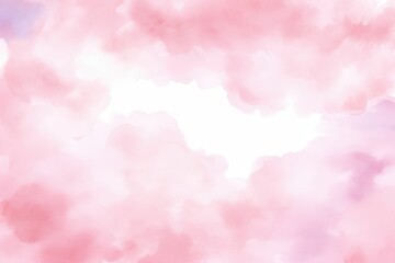 Poster - Soft Pink Watercolor Background with Gentle Blends and Subtle Texture for Creative Use in Design Projects