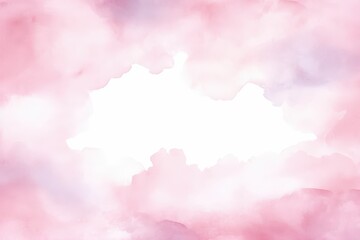 Poster - soft watercolor pink background with gentle blends and ethereal feel for creative designs, art proje