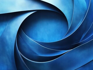 Wall Mural - abstract blue swirl background texture
