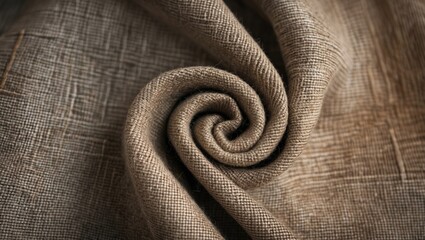 Poster - Natural woven fabric texture showcasing intricate patterns in neutral tones ideal for design and decor projects.