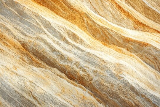 Abstract mountain desert landscape.