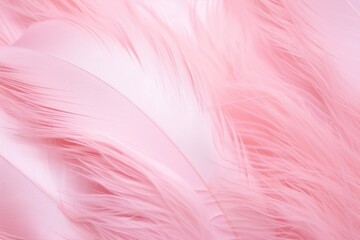Poster - soft pink feather background for elegant designs, crafting projects, and stylish inspirations with d