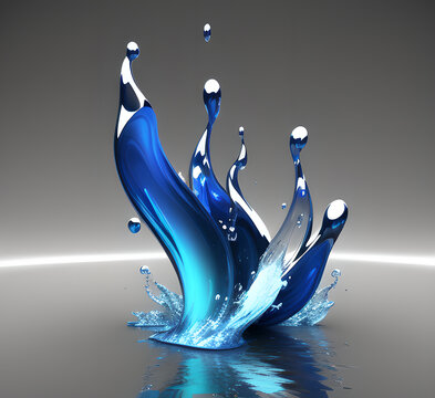 Effect Energy Ball Sphere.Cartoon blue lightning thunder and storm thunderbolt strike thunderstorm bolts. Cartoon electric flash effects and lightning sparks background with energyd.generative ai