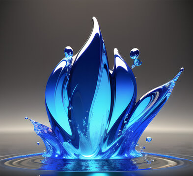 Effect Energy Ball Sphere.Cartoon blue lightning thunder and storm thunderbolt strike thunderstorm bolts. Cartoon electric flash effects and lightning sparks background with energyd.generative ai