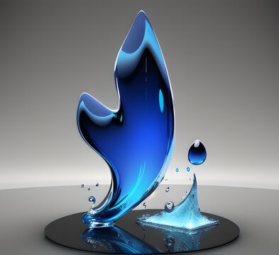 Effect Energy Ball Sphere.Cartoon blue lightning thunder and storm thunderbolt strike thunderstorm bolts. Cartoon electric flash effects and lightning sparks background with energyd.generative ai