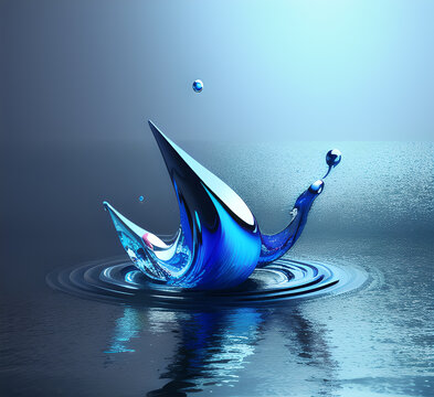 Effect Energy Ball Sphere.Cartoon blue lightning thunder and storm thunderbolt strike thunderstorm bolts. Cartoon electric flash effects and lightning sparks background with energyd.generative ai