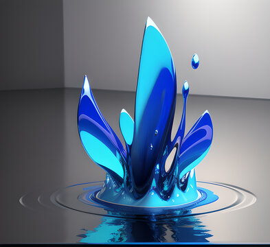 Effect Energy Ball Sphere.Cartoon blue lightning thunder and storm thunderbolt strike thunderstorm bolts. Cartoon electric flash effects and lightning sparks background with energyd.generative ai