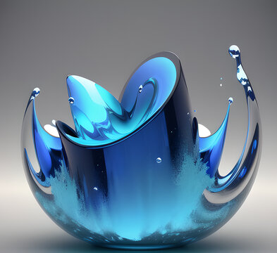 Effect Energy Ball Sphere.Cartoon blue lightning thunder and storm thunderbolt strike thunderstorm bolts. Cartoon electric flash effects and lightning sparks background with energyd.generative ai