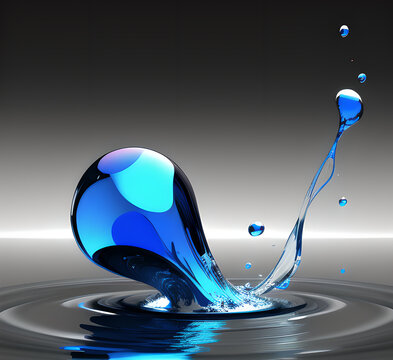 Effect Energy Ball Sphere.Cartoon blue lightning thunder and storm thunderbolt strike thunderstorm bolts. Cartoon electric flash effects and lightning sparks background with energyd.generative ai