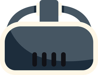 Poster - Sleek and modern virtual reality headset, showcasing the latest technology for an immersive digital experience