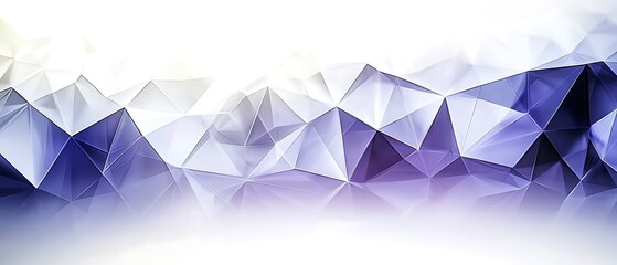 Wall Mural - Abstract Purple Blue Polygonal Background