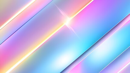 Wall Mural - a colorful background with a bright yellow line