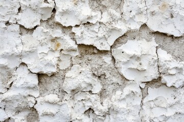 Aufkleber - A close-up view of a section of white-painted wall, ideal for use in interior design or renovation projects