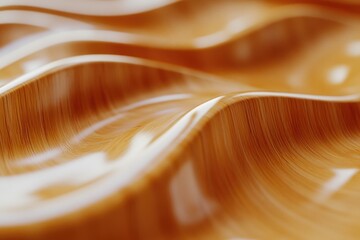 Poster - A close-up shot of a wavy surface with texture and pattern