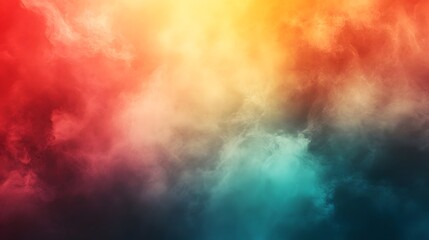 Aufkleber - Stunning abstract background with a fiery swirling and dramatic nature inspired fantasy effect  Vibrant colorful gradient and explosion like elements create a powerful surreal