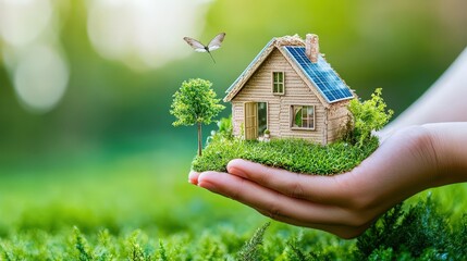 Poster - energy initiative focused on using renewable resources for heating and cooling systems in commercial and residential buildings, lowering energy consumption
