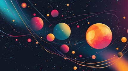 Poster - scientific discoveries about protons, starting from Ernest Rutherford to modern physics