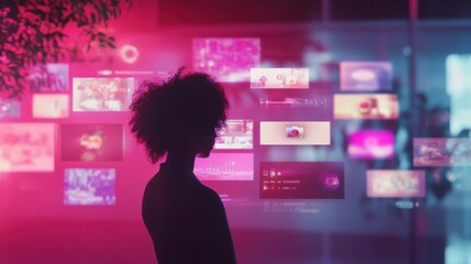 Poster - how artificial intelligence is being used to curate personalized content on social media