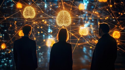 Poster - People Observing Neural Connections in Digital Space