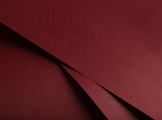 Poster - Elegant burgundy paper background with a rich matte texture, stylish and luxurious surface, minimalistic and modern design perfect for premium decorative and fashion concepts.