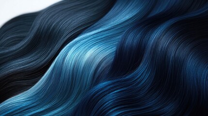 Poster - A seamless ombre transition from petrol blue to deep black, offering a refined and high-impact visual effect