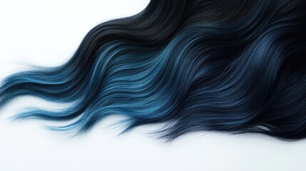 Poster - A seamless ombre transition from petrol blue to deep black, offering a refined and high-impact visual effect