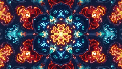 Aufkleber - Science fiction pattern wallpaper