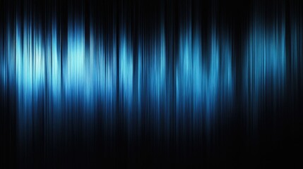 Poster - Blurred gradient in deep black and blue, evoking a calm and moody atmosphere, ideal for professional branding.