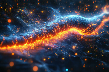 Wall Mural - nerve pathway