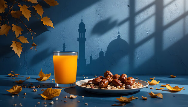 A lone man praying in a mosque,Arabesque lantern,ramadan kareem islamic greeting card background,Ramadan Mubarak,Ramadan,Romjan,background image