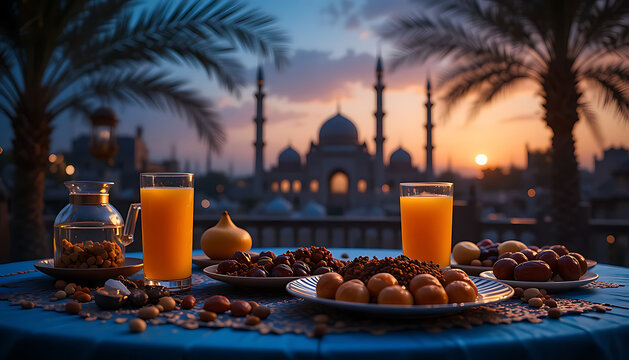 A lone man praying in a mosque,Arabesque lantern,ramadan kareem islamic greeting card background,Ramadan Mubarak,Ramadan,Romjan,background image