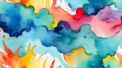 Poster - Abstract watercolor background   