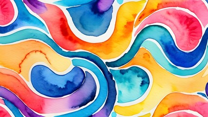 Poster - Abstract watercolor background   