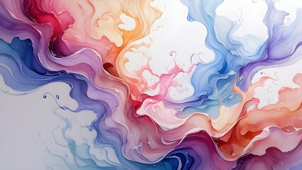 Poster - Abstract watercolor background   