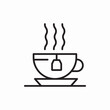 © agv - tea cup drink icon vector sign