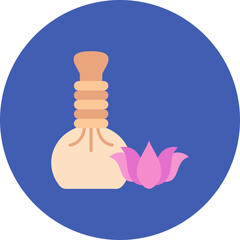 Poster - Herbal Massage Icon