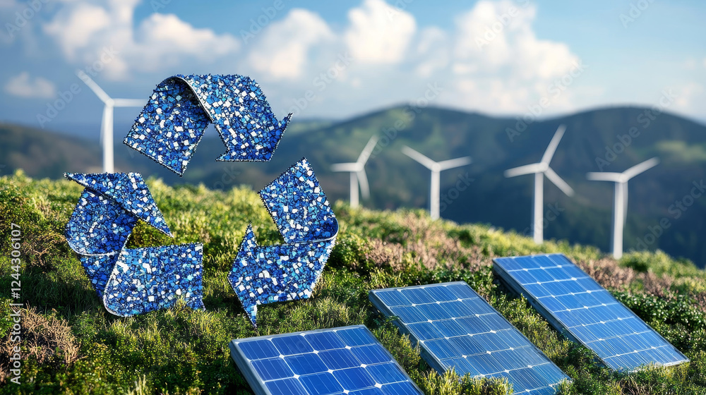 Ecology and green energy eco banner template. Word environment ...