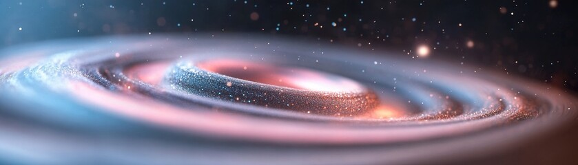 Poster - Cosmic dust swirls in a dynamic composition, illuminated by shooting light streaks that create an energetic and ethereal atmosphere, perfect for overlaying text or graphics