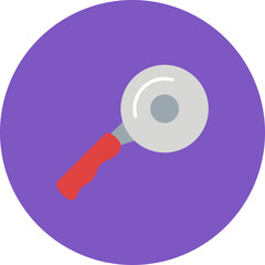 Sticker - Pizza knife Icon