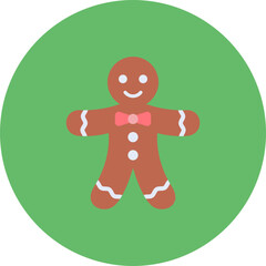 Sticker - Gingerbread Icon