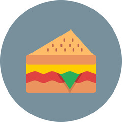 Wall Mural - Sandwich Icon