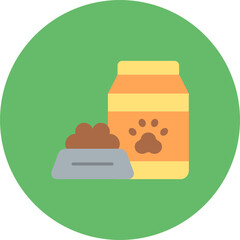 Wall Mural - Pet Food Icon