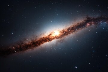Poster - Experience the breathtaking beauty of the Milky Way, showcasing illuminated planets surrounded by a vast cosmic backdrop, with ample space for event information