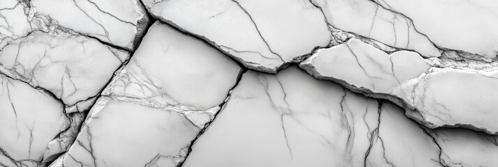 Poster - Abstract Luxury Surface Featuring a Natural Pattern on White Marble Texture for Interior Design