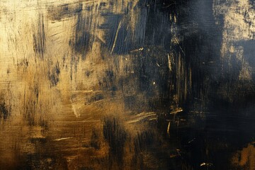 Poster - metallic background with brush texture creating a futuristic vibe for modern design projects