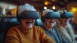 © Oleksandr - Seniors enjoying virtual reality experience together