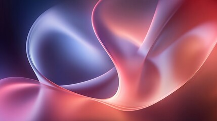 Poster - Colorful abstract background with flowing shapes and smooth gradients creating an artistic atmosphere for design projects